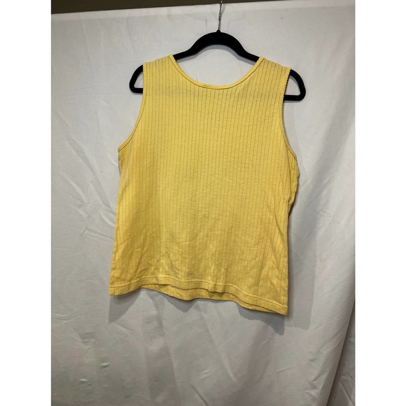 Vintage Yellow Knit Tank - Picture 2 of 2